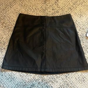 Abercrombie & Fitch leather skirt